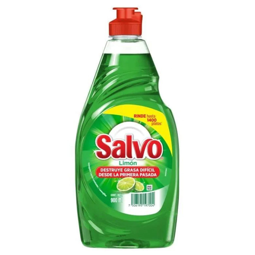 JABON LIQ. SALVO LIMON BOTELLA 900 ML