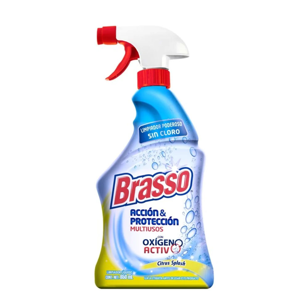 LIMPIA VIDRIOS BRASSO 650 ML