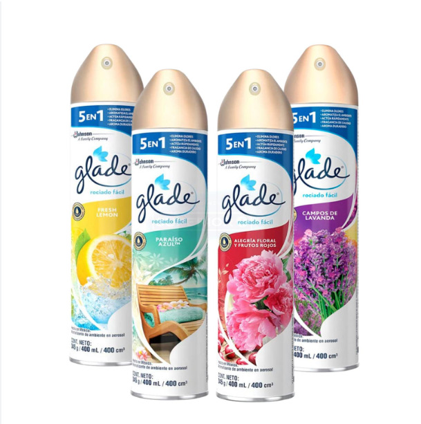 GLADE AEROSOL 400 ML